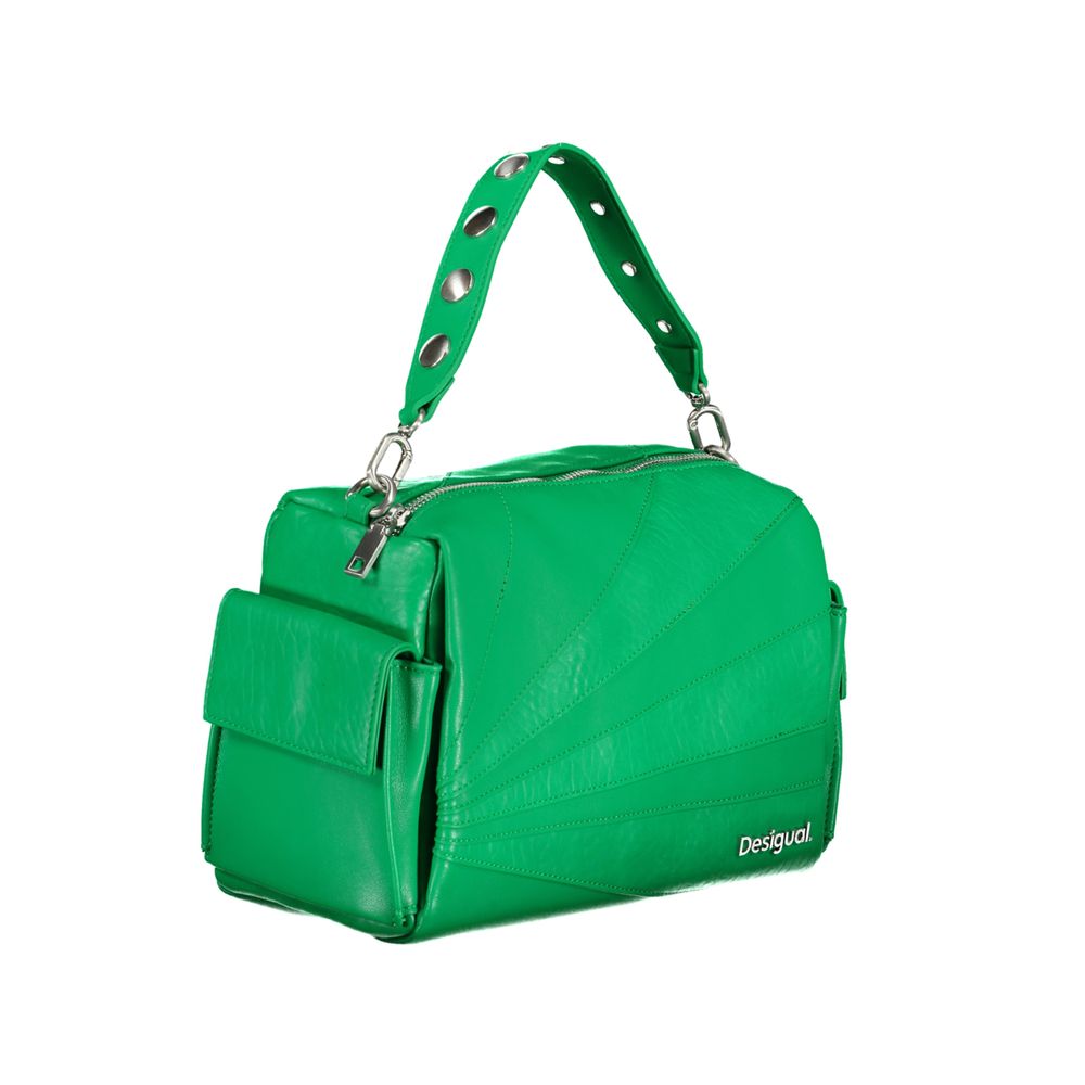 Green Polyethylene Handbag - ventzia