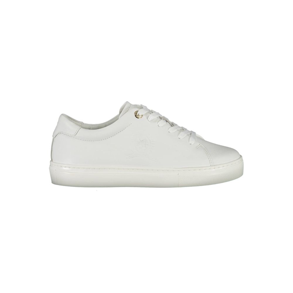 Bianco Leather Women Sneaker - ventzia
