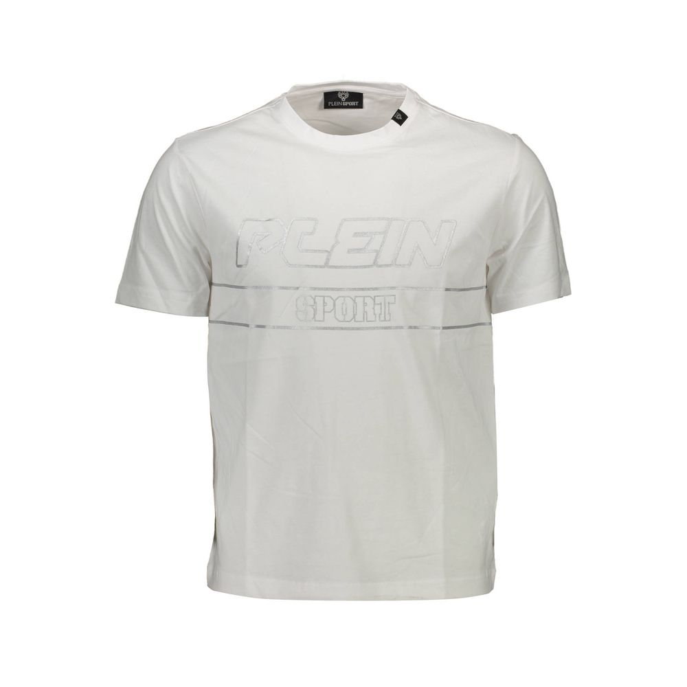 White Cotton Men's T-Shirt - ventzia