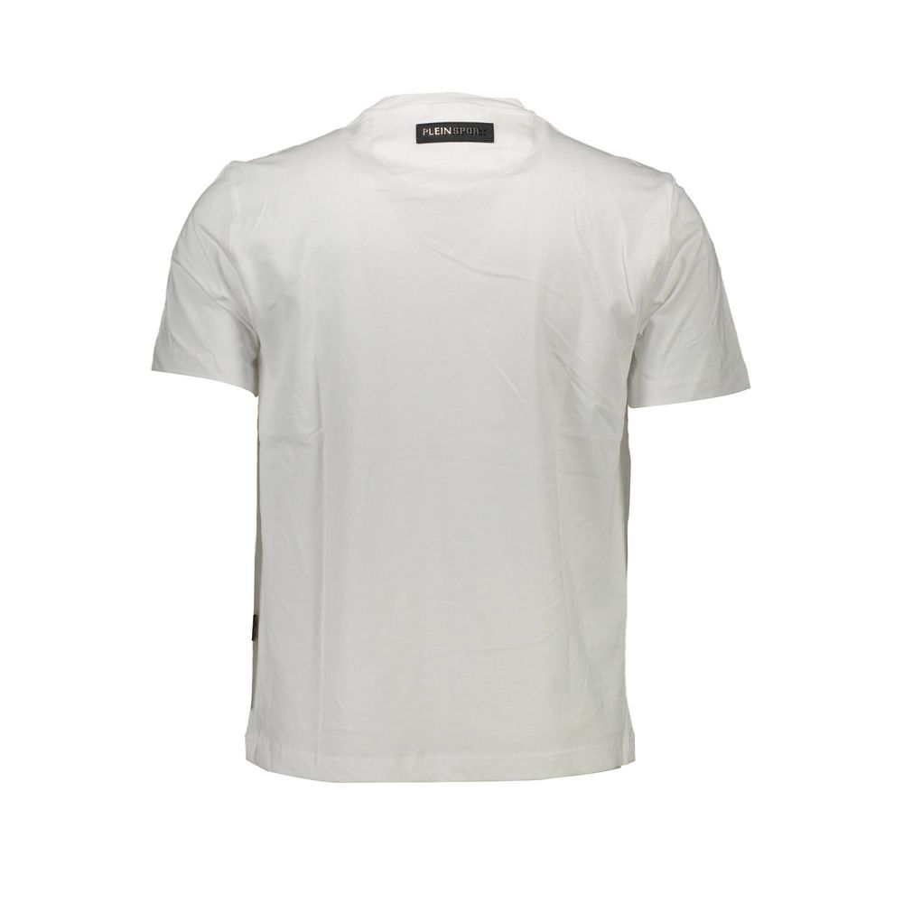 White Cotton Men's T-Shirt - ventzia