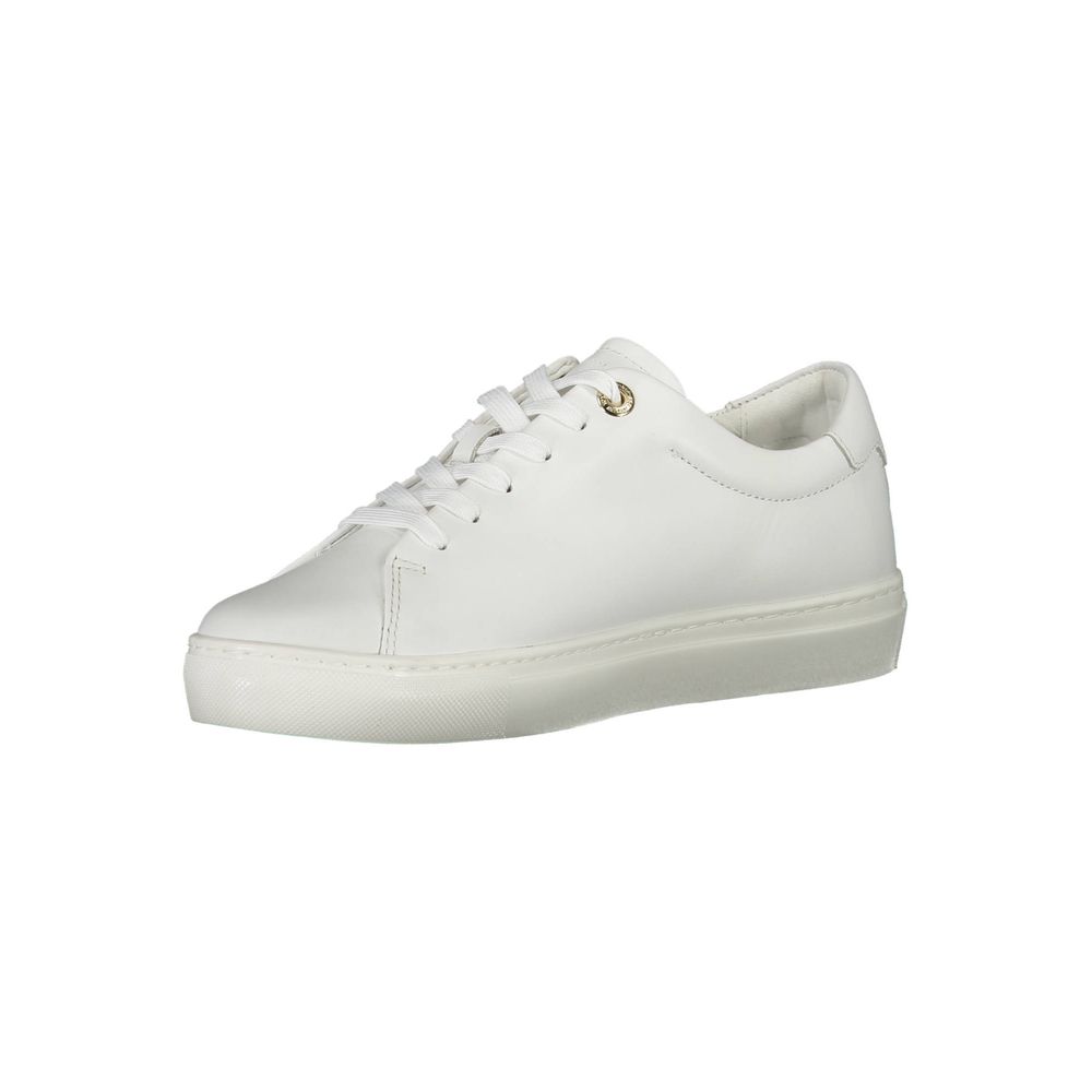 Bianco Leather Women Sneaker - ventzia