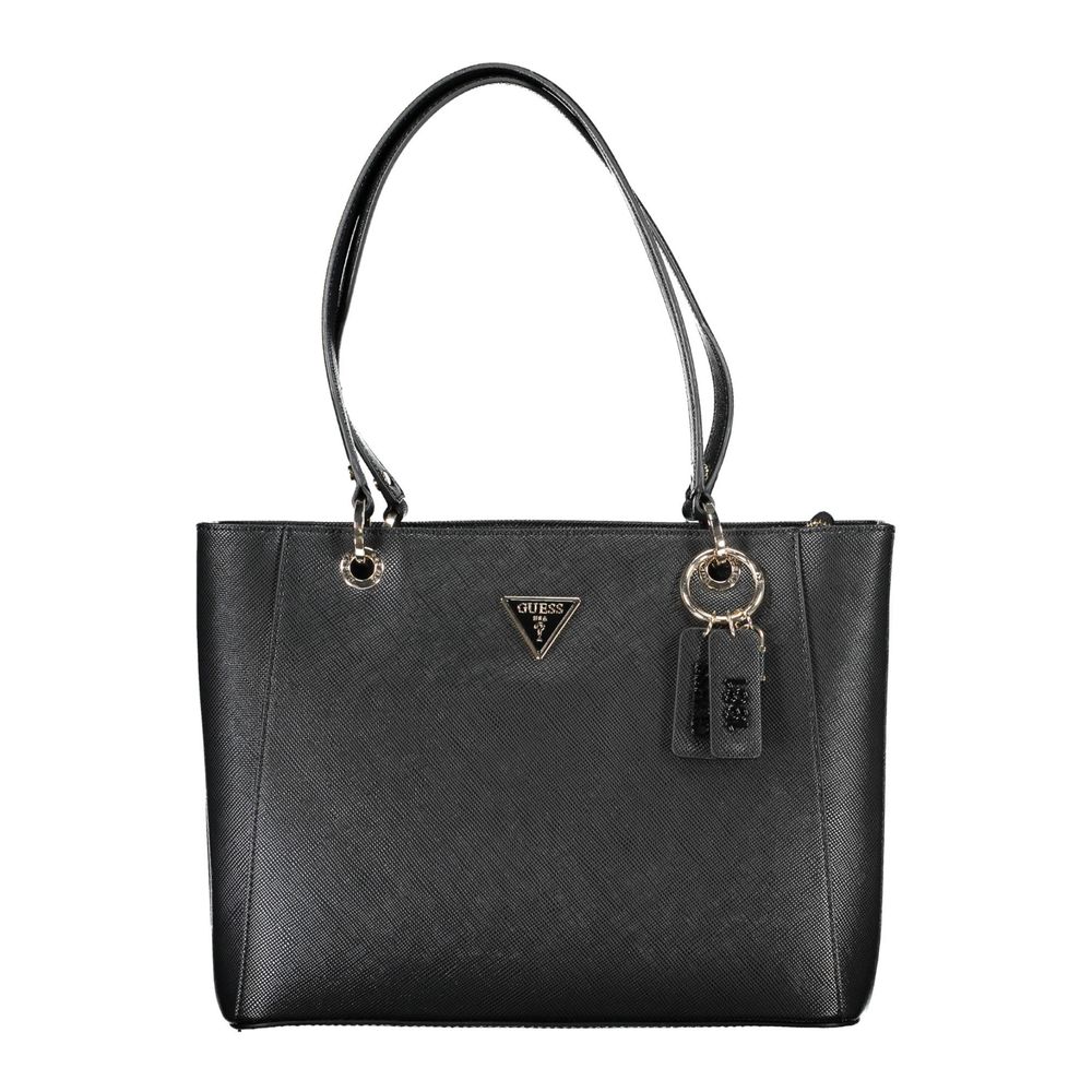 Black Polyethylene Handbag - ventzia
