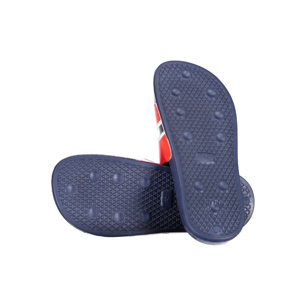 Blue Plastic Mens Slipper - ventzia