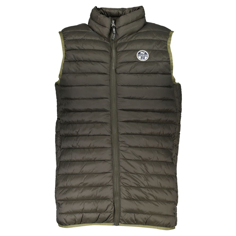 Verde Poliammide Men's Vest - ventzia