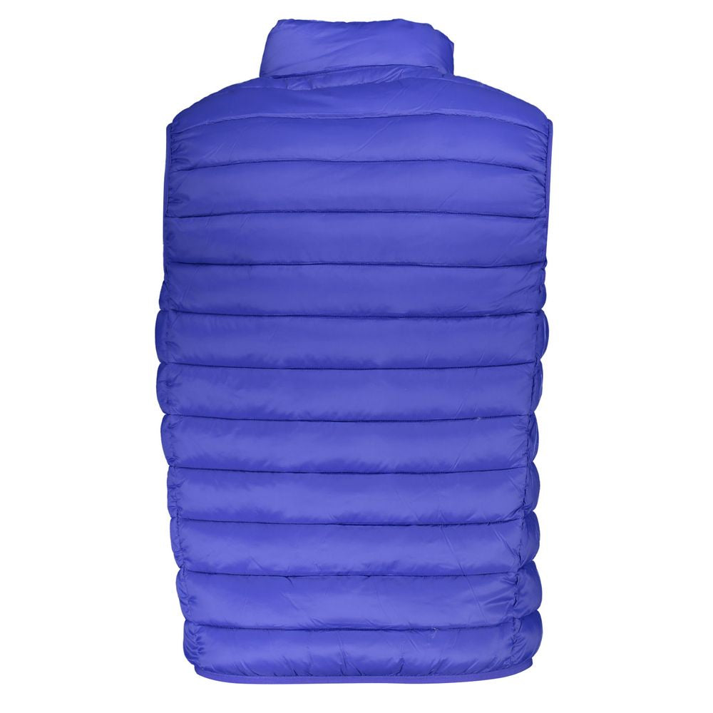 Blu Poliammide Men Vest - ventzia