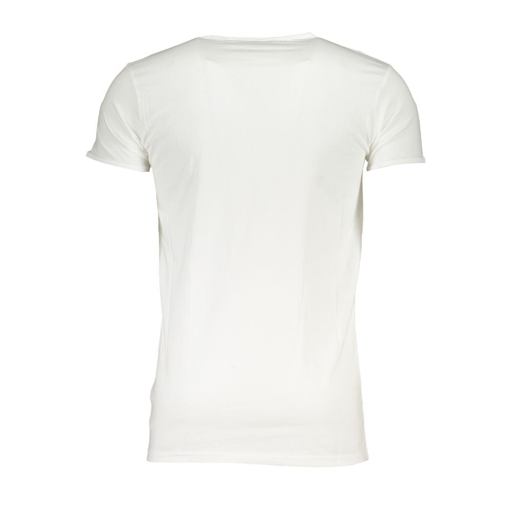 White Cotton T-Shirt - ventzia