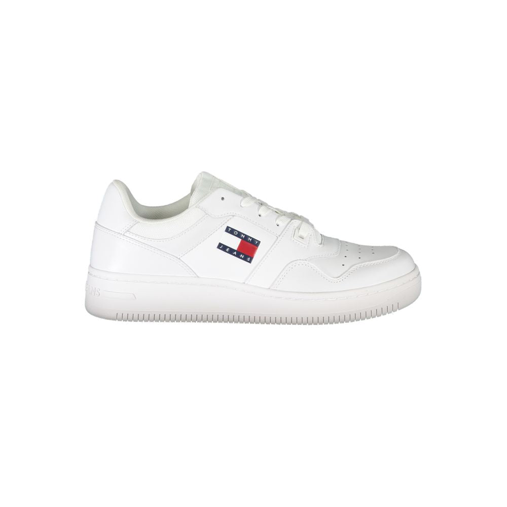White Leather Men Sneaker - ventzia