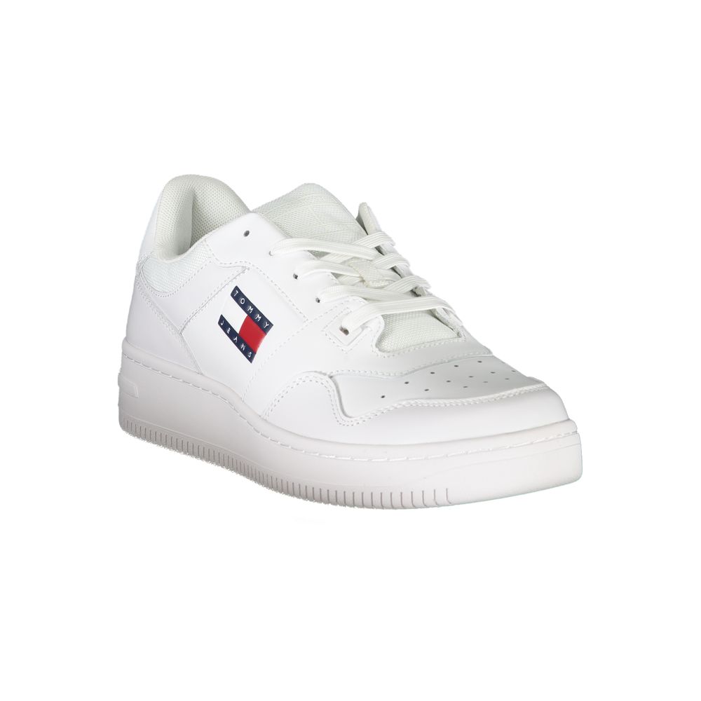White Leather Men Sneaker - ventzia