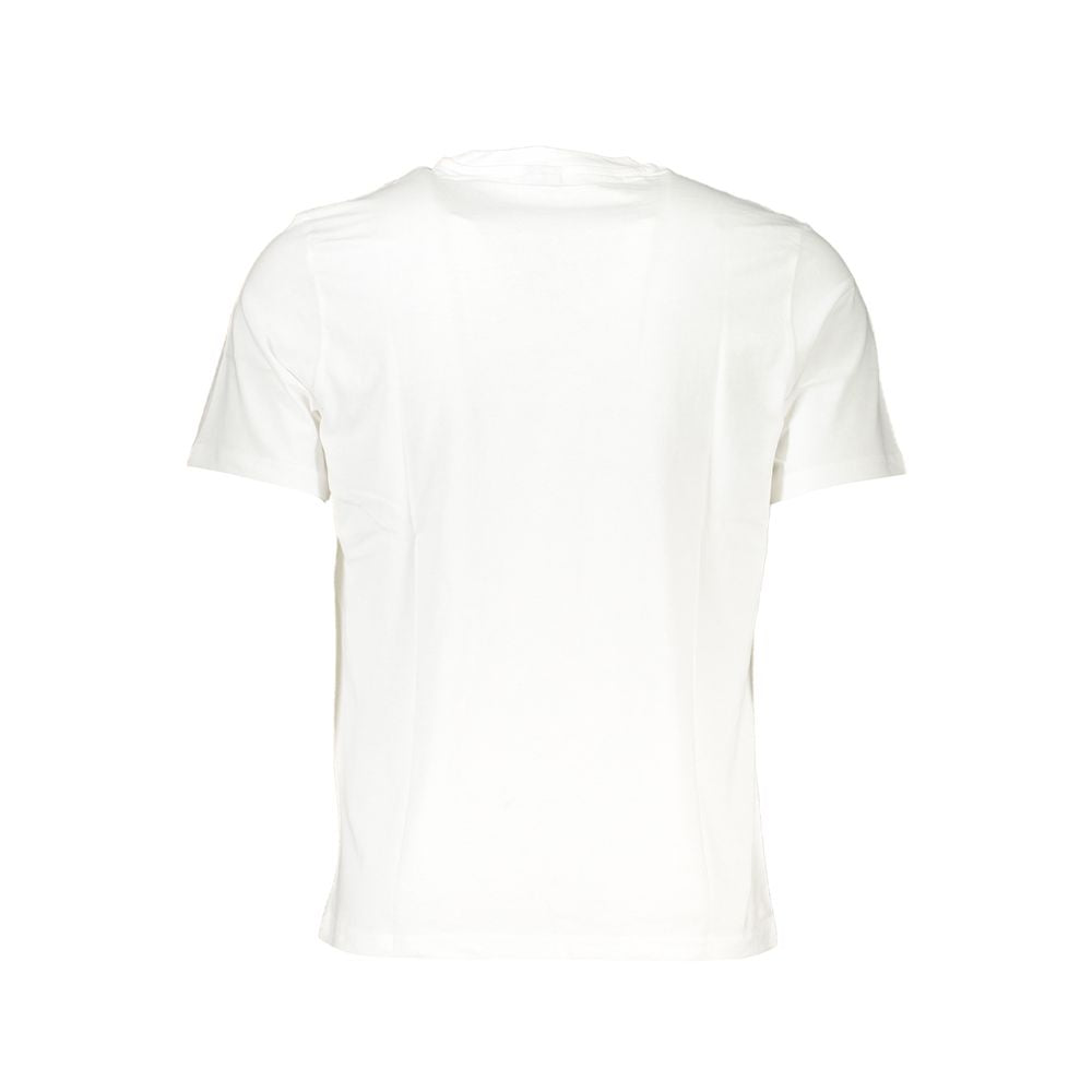 White Cotton T-Shirt - ventzia