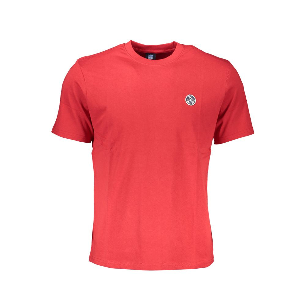 Red Cotton T-Shirt - ventzia