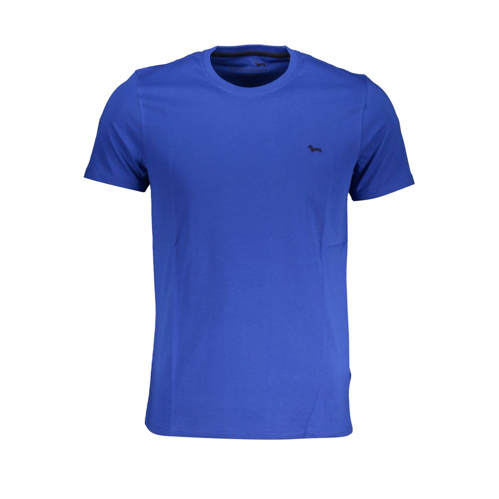 Blu Cotton Men T-Shirt