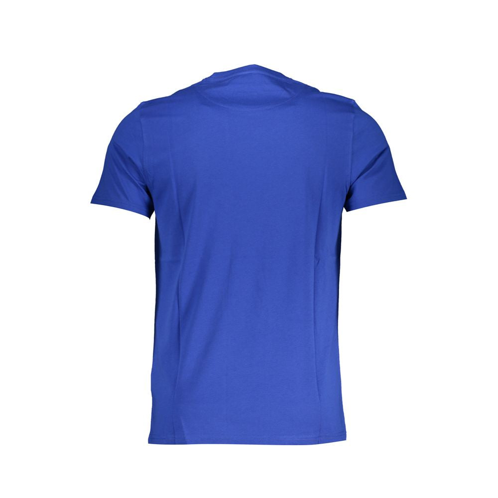 Blu Cotton Men T-Shirt