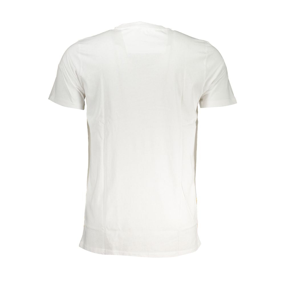 White Cotton Men's T-Shirt - ventzia