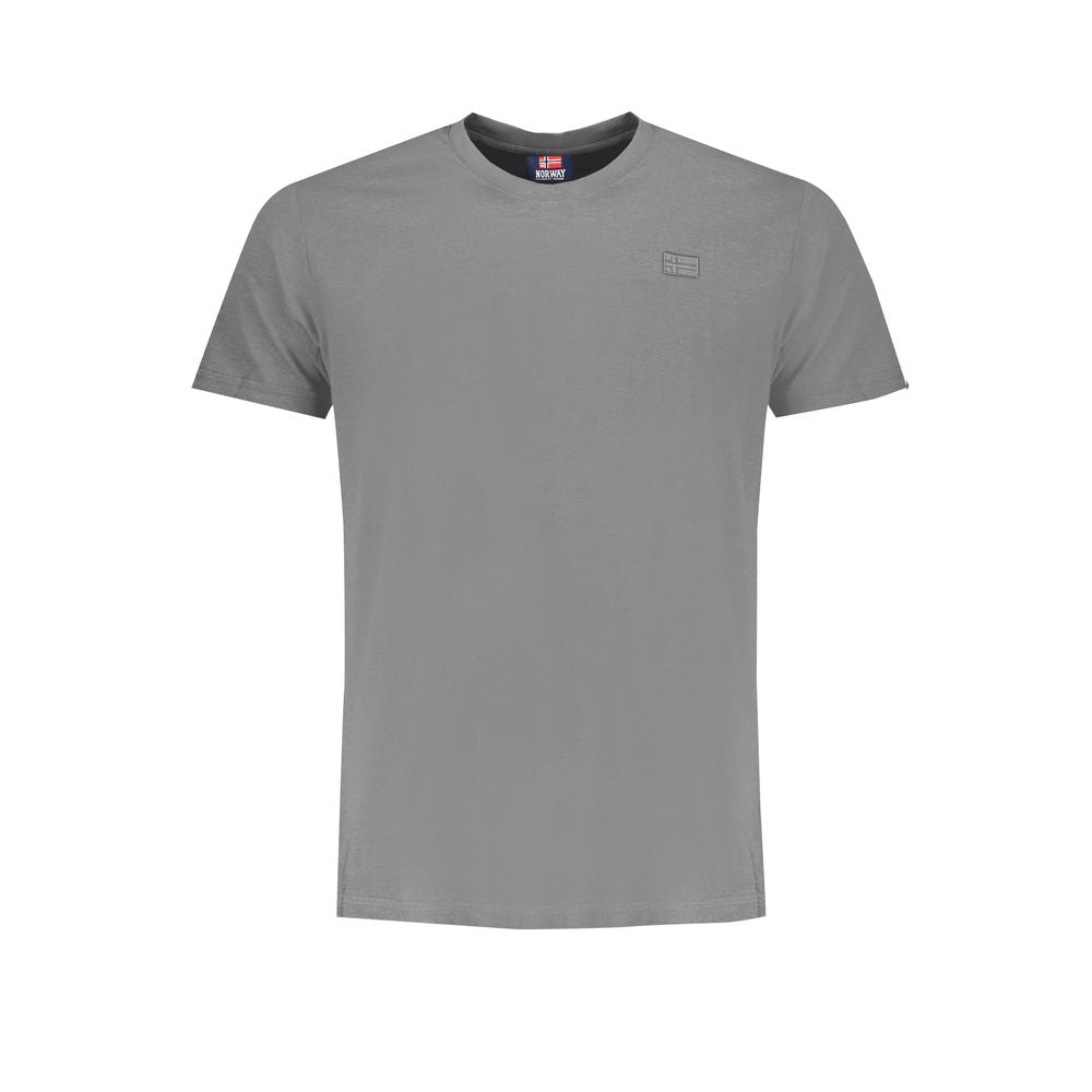 Brown Cotton Men T-Shirt - ventzia