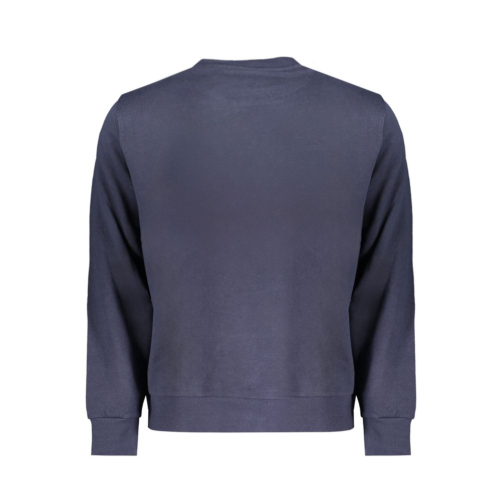 Blue Cotton Men Sweatshirt - ventzia