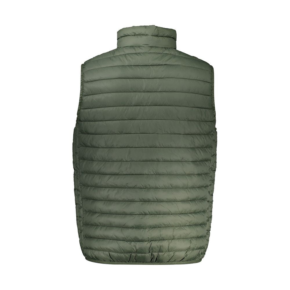 Verde Poliammide Mens Vest - ventzia