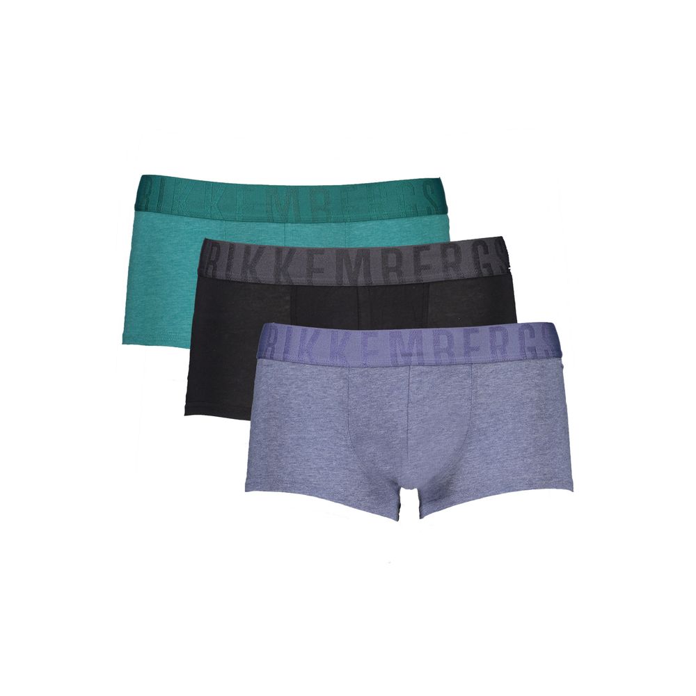 Black Cotton Men Underwear - ventzia