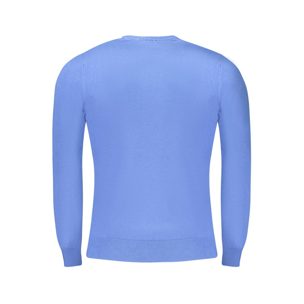 Blu Viscosa Men Sweater - ventzia