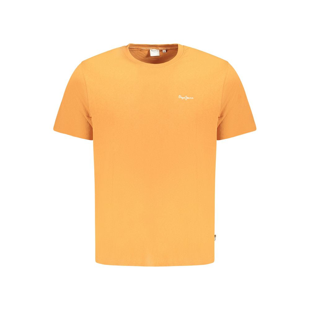 Arancione Cotton Men T-Shirt - ventzia