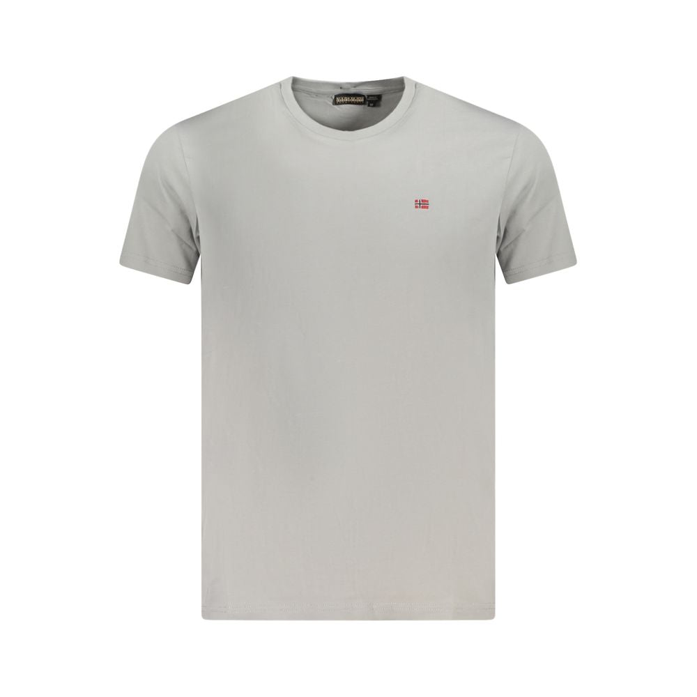 Gray Cotton T-Shirt