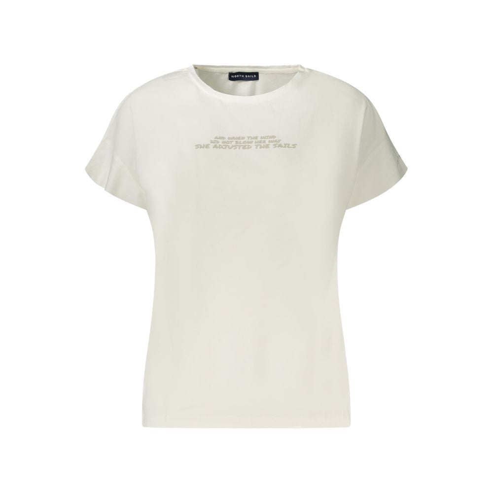 Bianco Cotton Women T-Shirt - ventzia