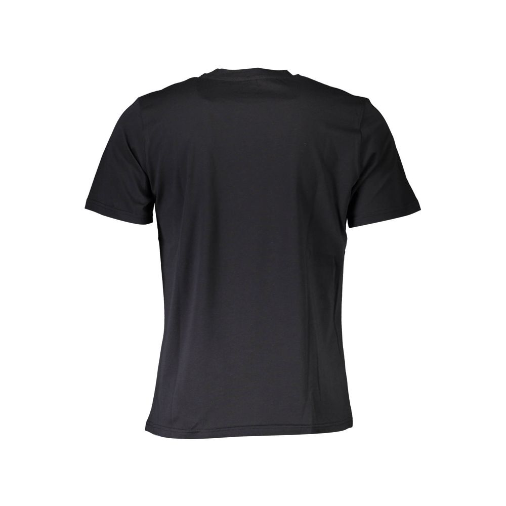 Black Cotton Men T-Shirt - ventzia