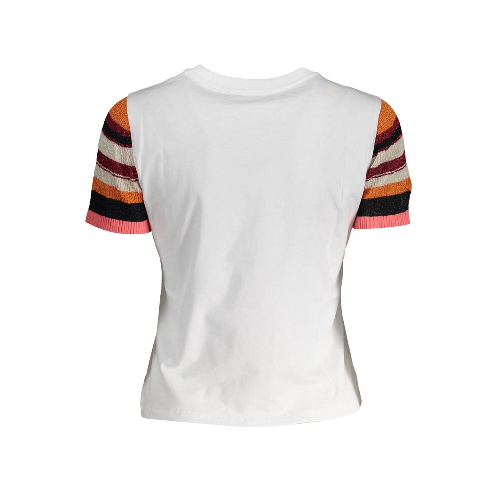 Bianco Cotton Women T-Shirt - ventzia
