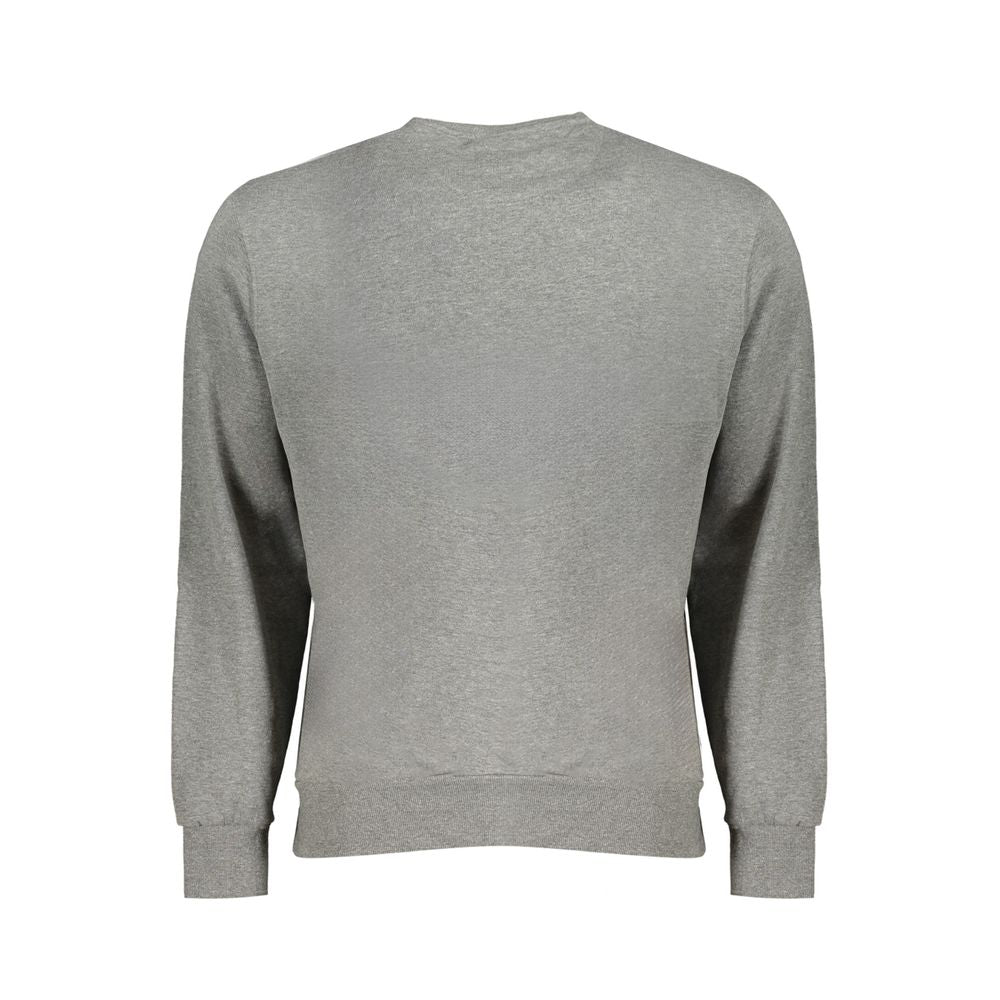 Grigio Cotton Men Sweatshirt - ventzia