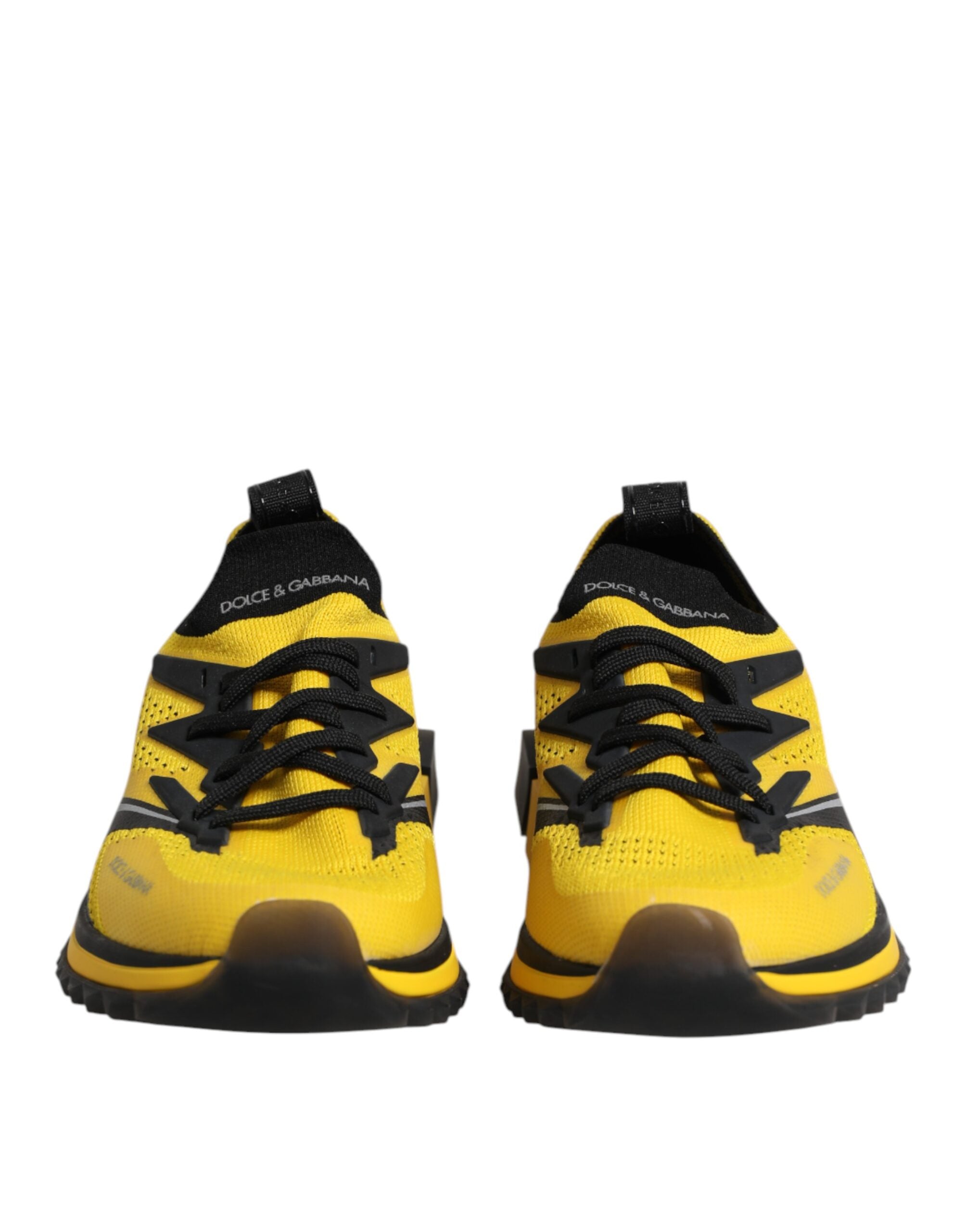 Yellow SORRENTO Sport Stretch Sneakers Shoes - ventzia