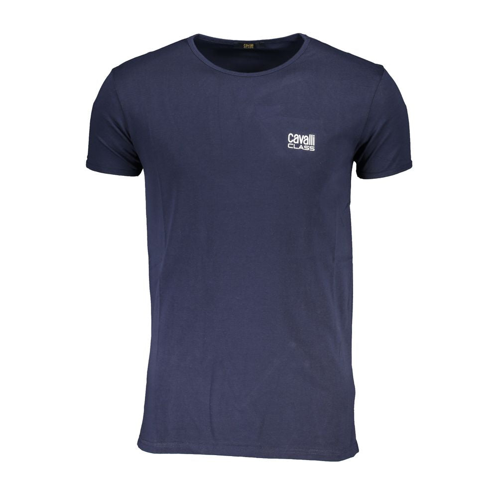 Blue Cotton T-Shirt - ventzia