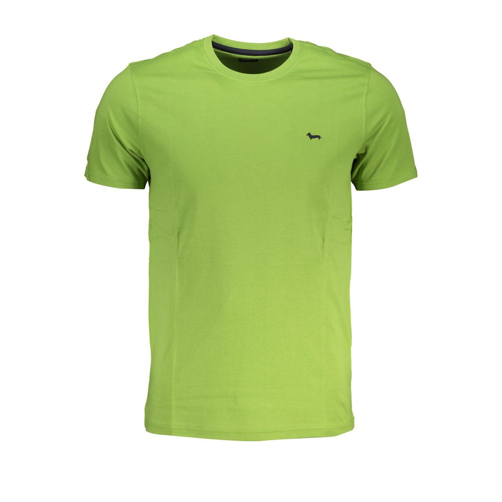 Green Cotton T-Shirt - ventzia