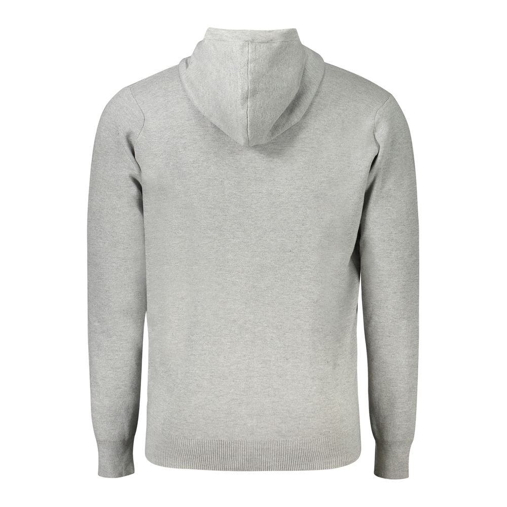 Grigio Poliammide Men's Cardigan - ventzia