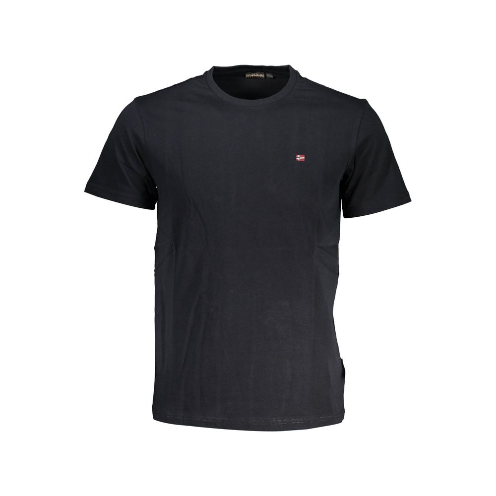 Black Cotton T-Shirt