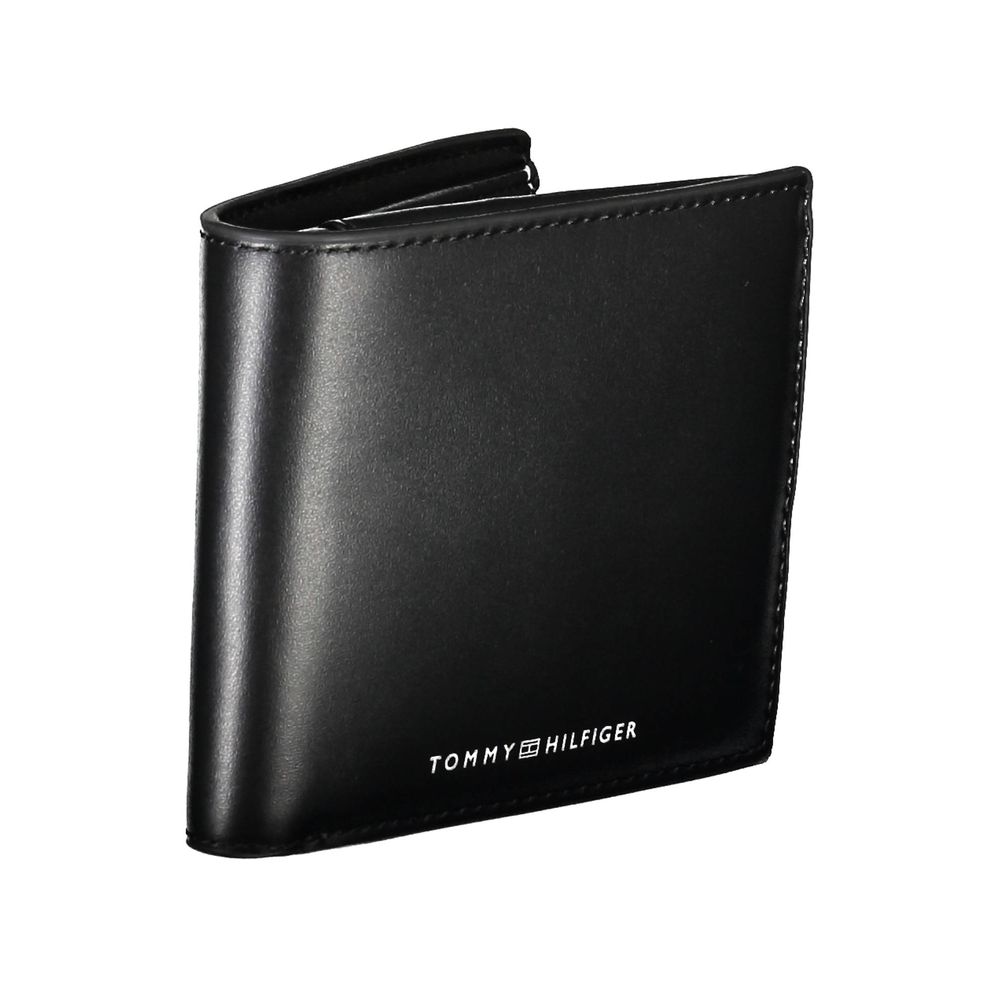 Black Leather Wallet - ventzia