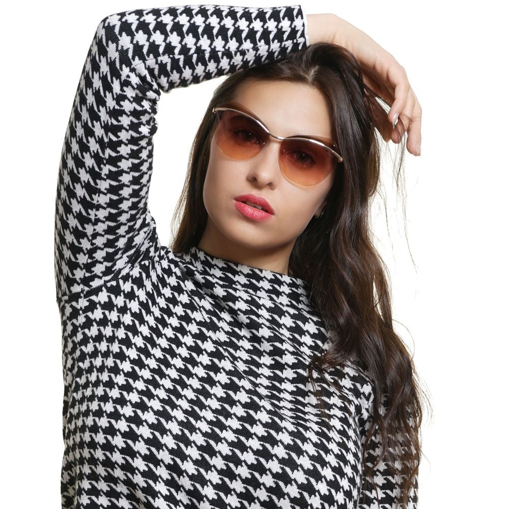 Gold Metal & Plastic Sunglasses - ventzia