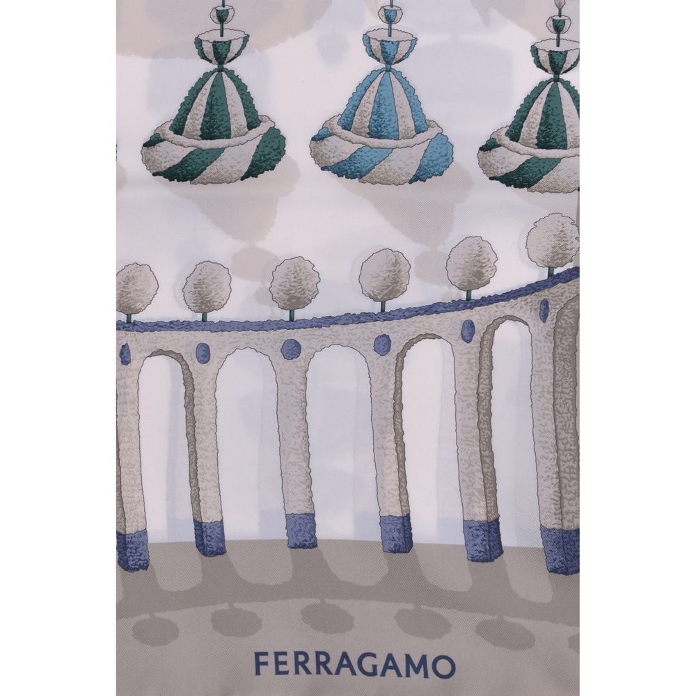 Multicolor Silk Scarf