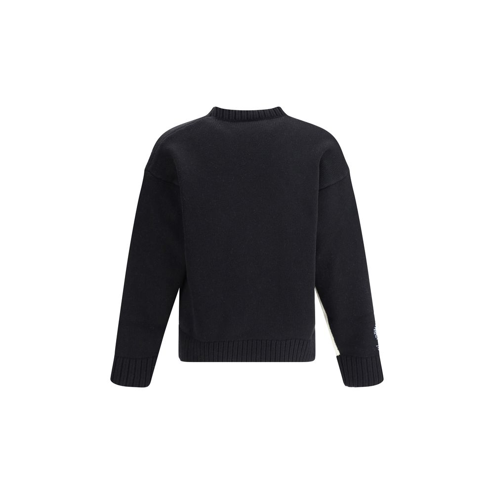 Black Wool Sweatshirt