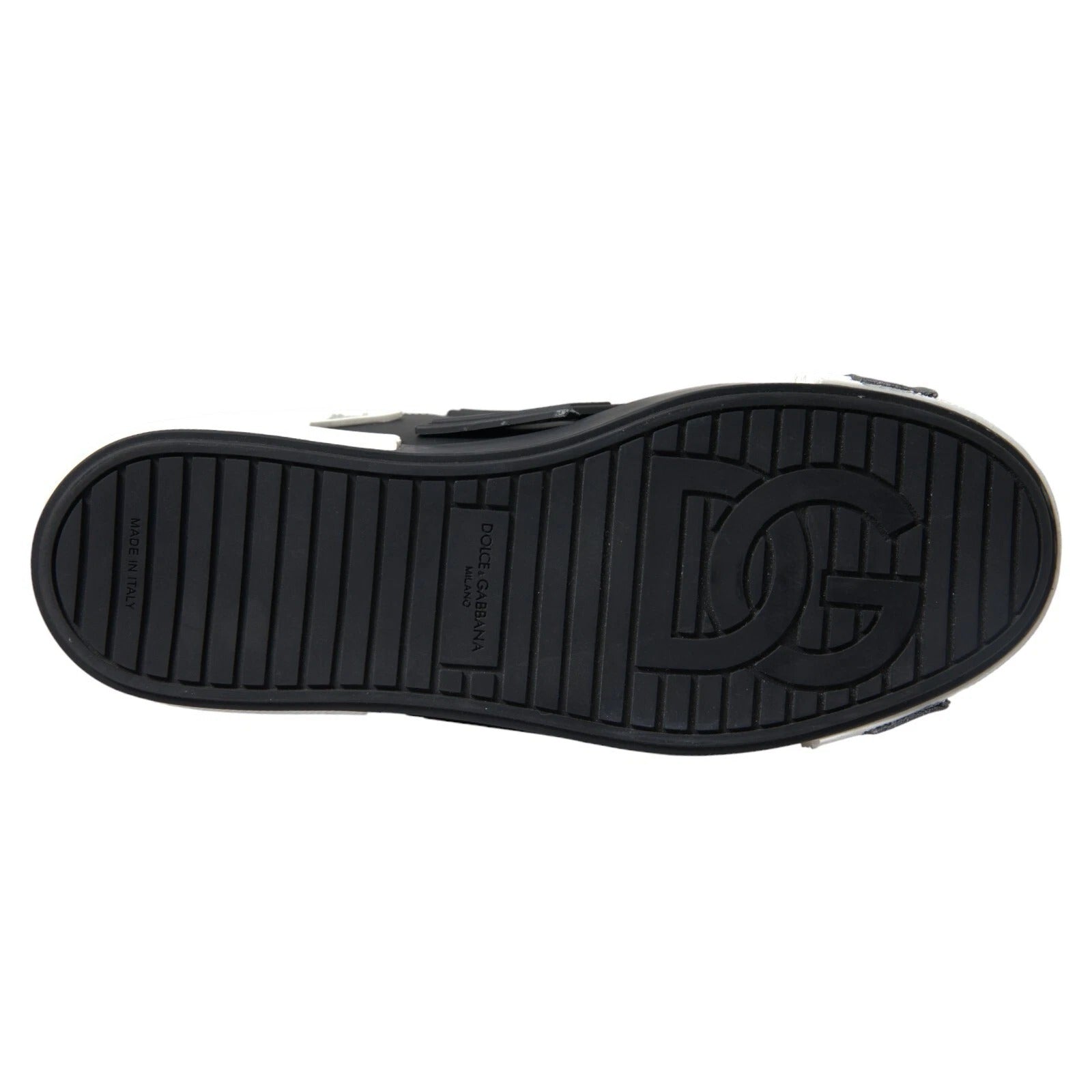 Black Leather Low Top Sneakers Portofino Shoes - ventzia