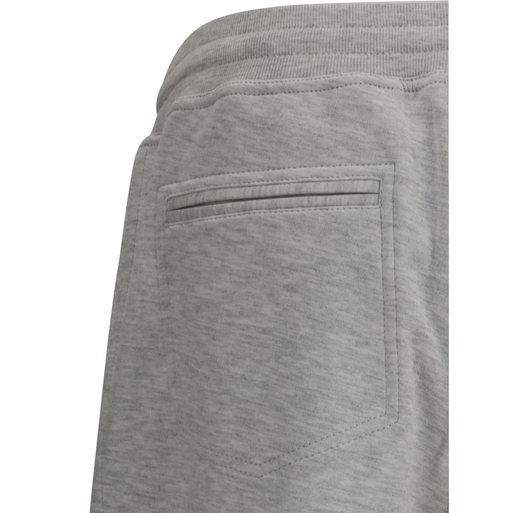 Gray Cotton Joggers (Workout Pants) - ventzia