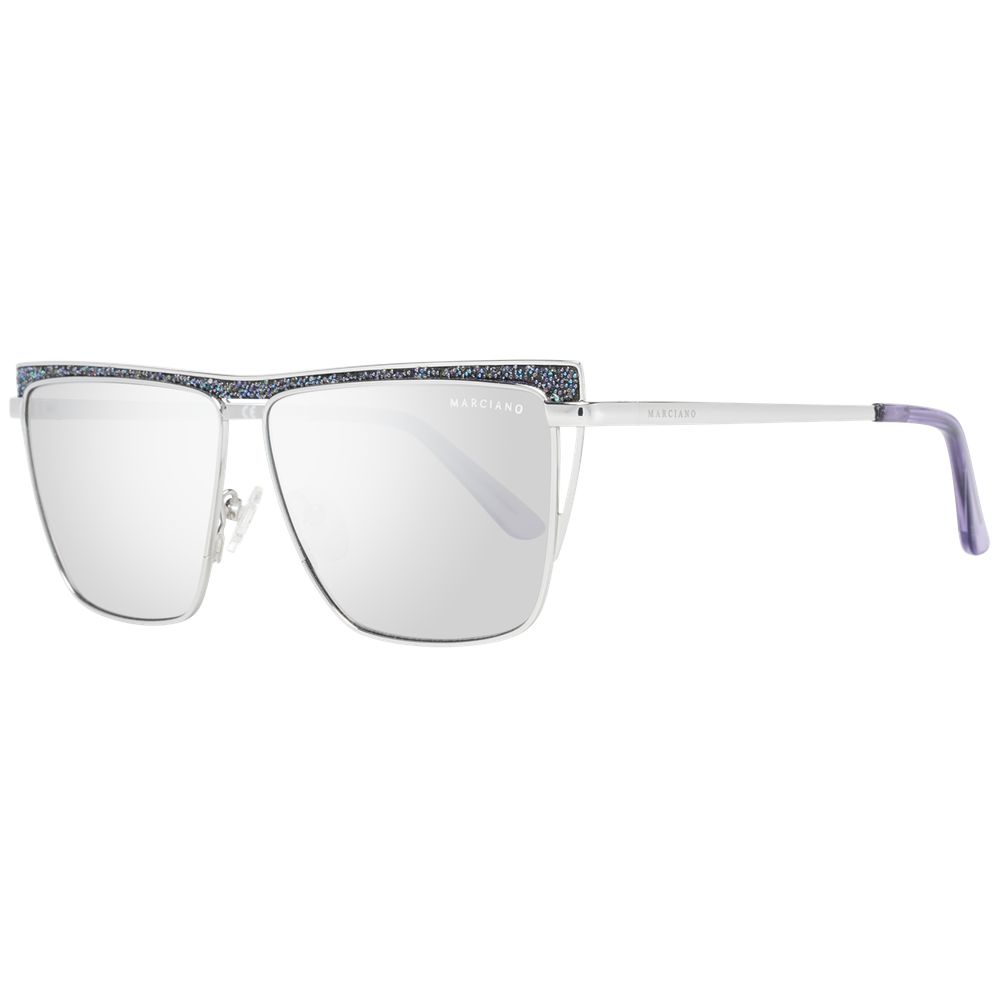 Silver Metal Sunglasses - ventzia