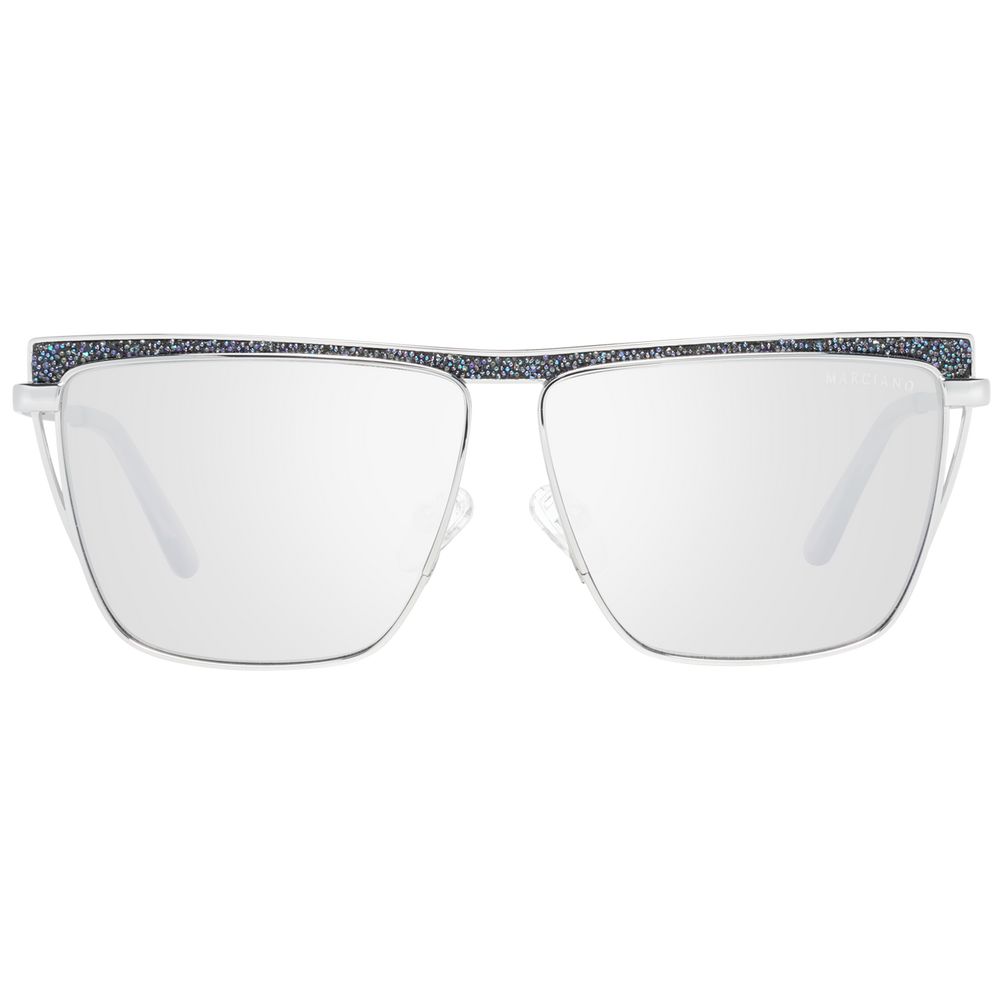 Silver Metal Sunglasses - ventzia