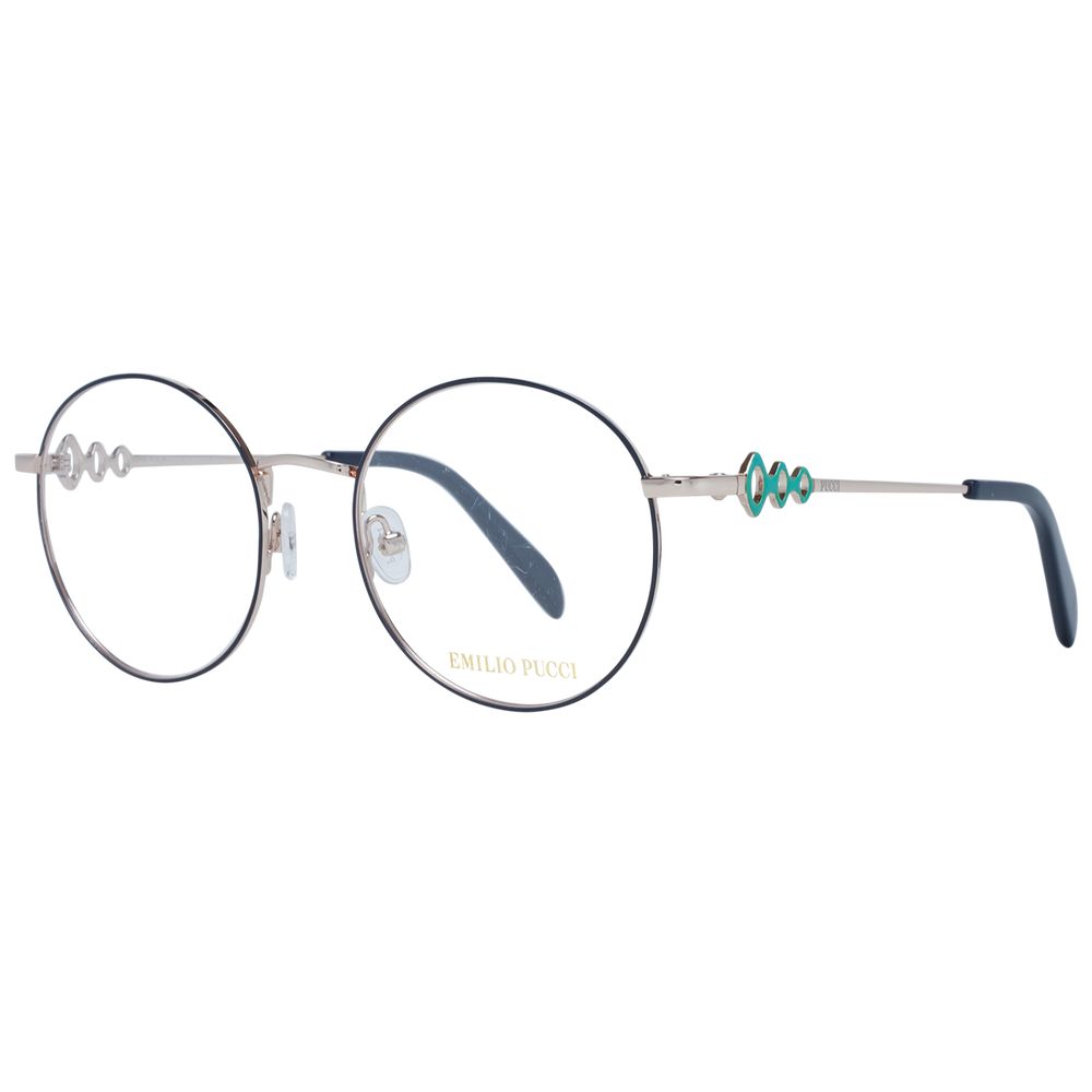 Blue Metal Glasses (Frames) - ventzia