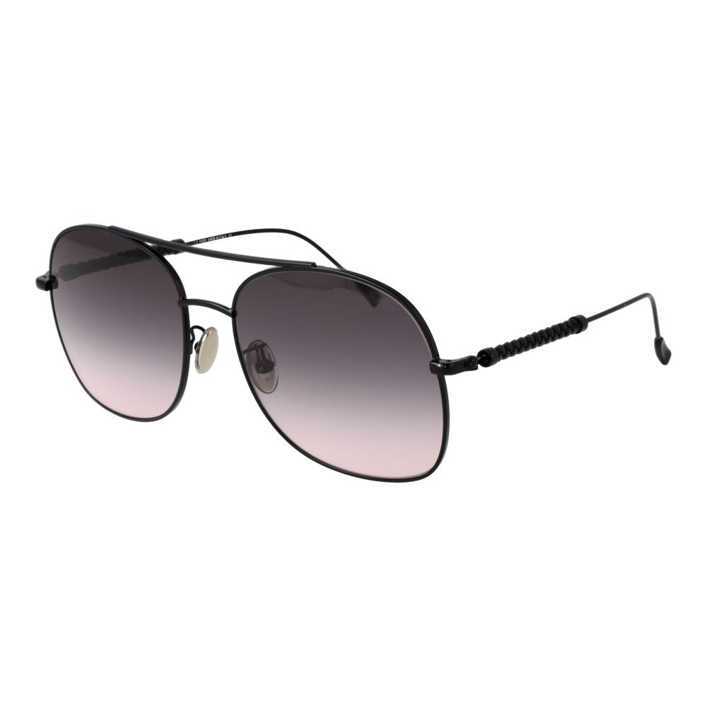 Black Metal Sunglasses - ventzia