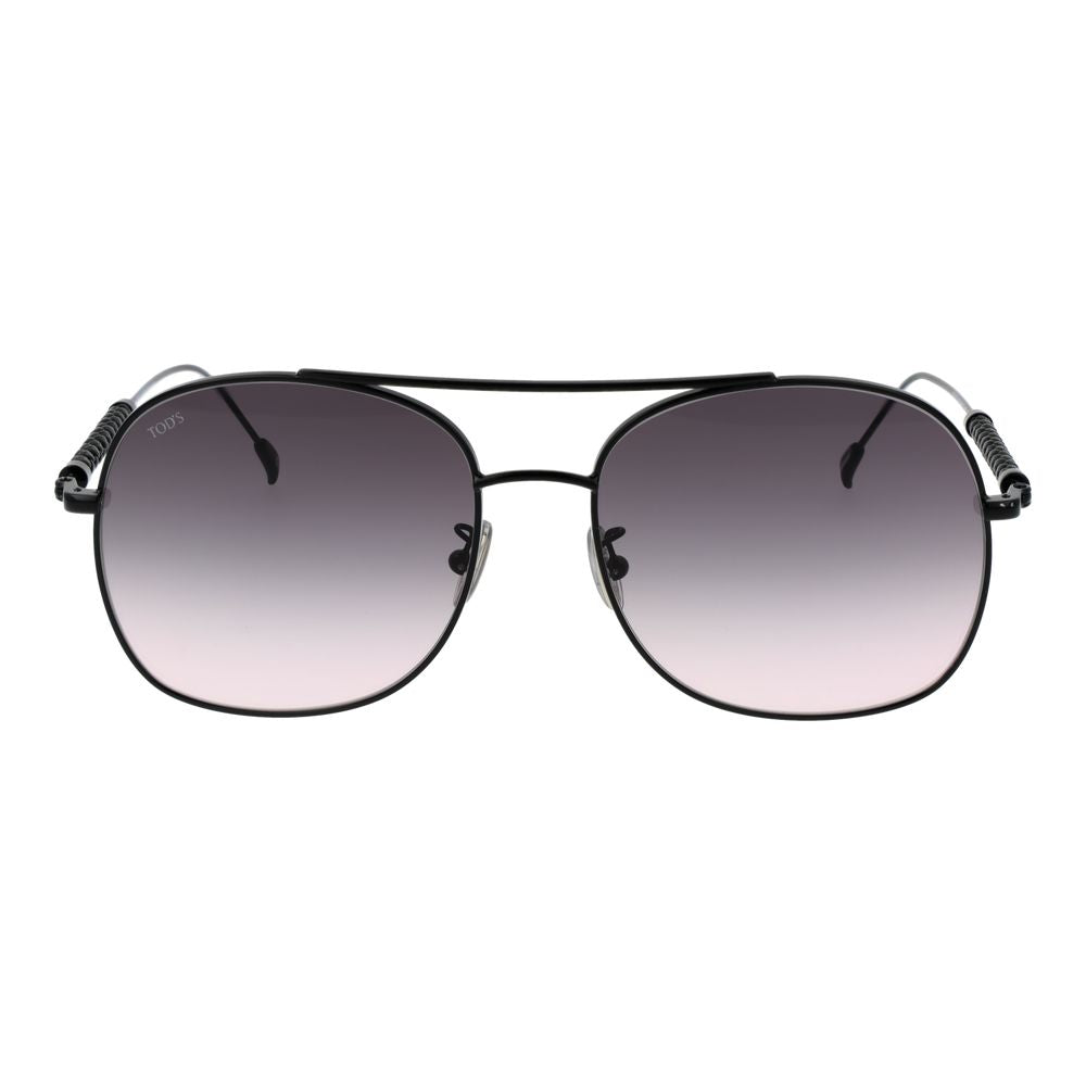 Black Metal Sunglasses - ventzia