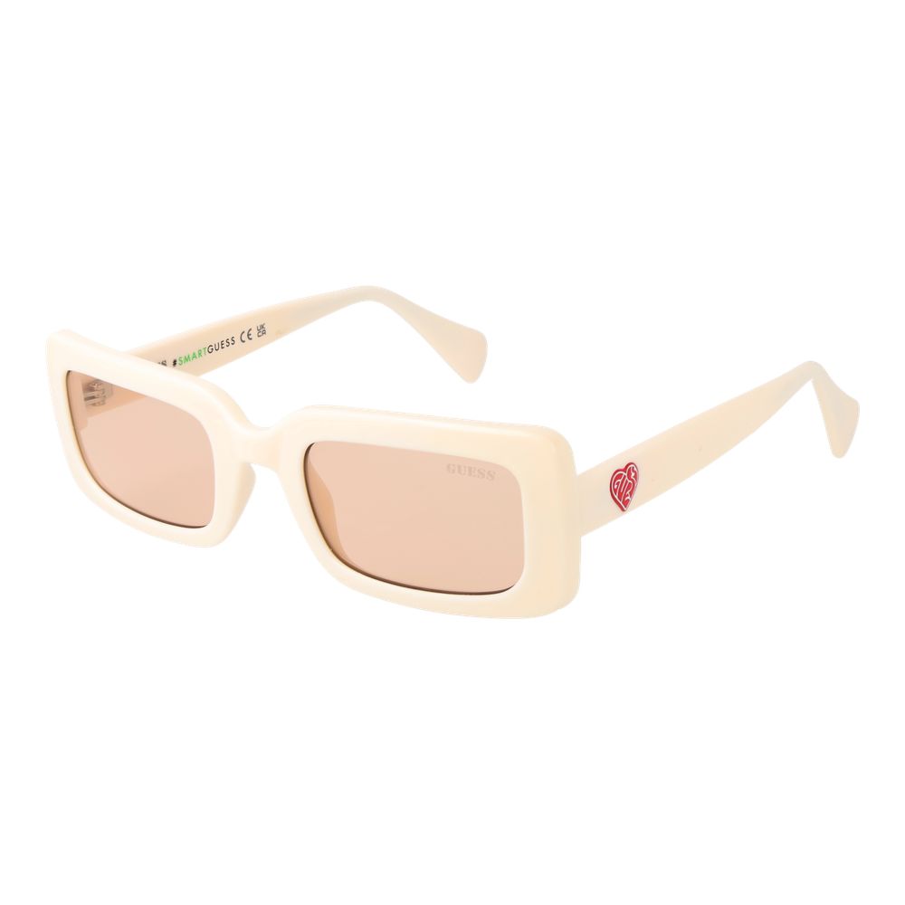 Beige Plastic Sunglasses - ventzia