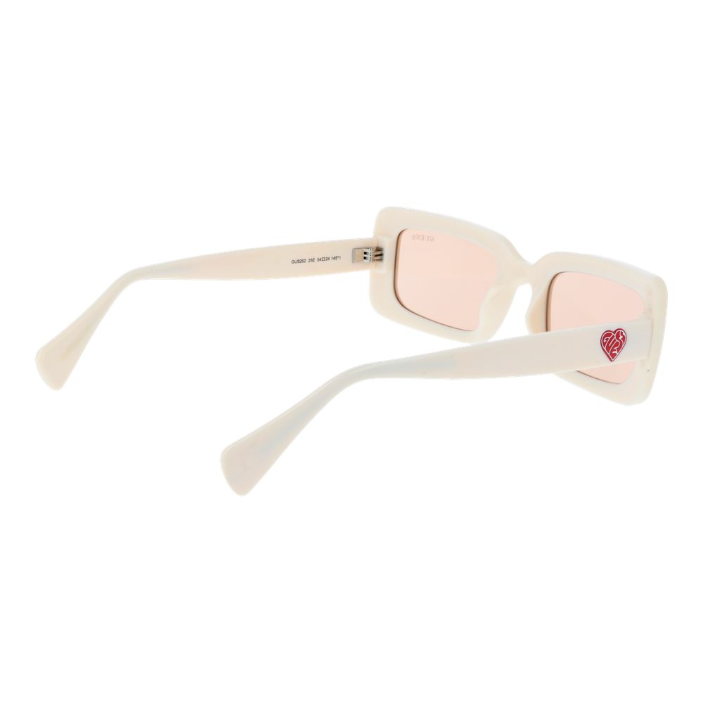 Beige Plastic Sunglasses - ventzia