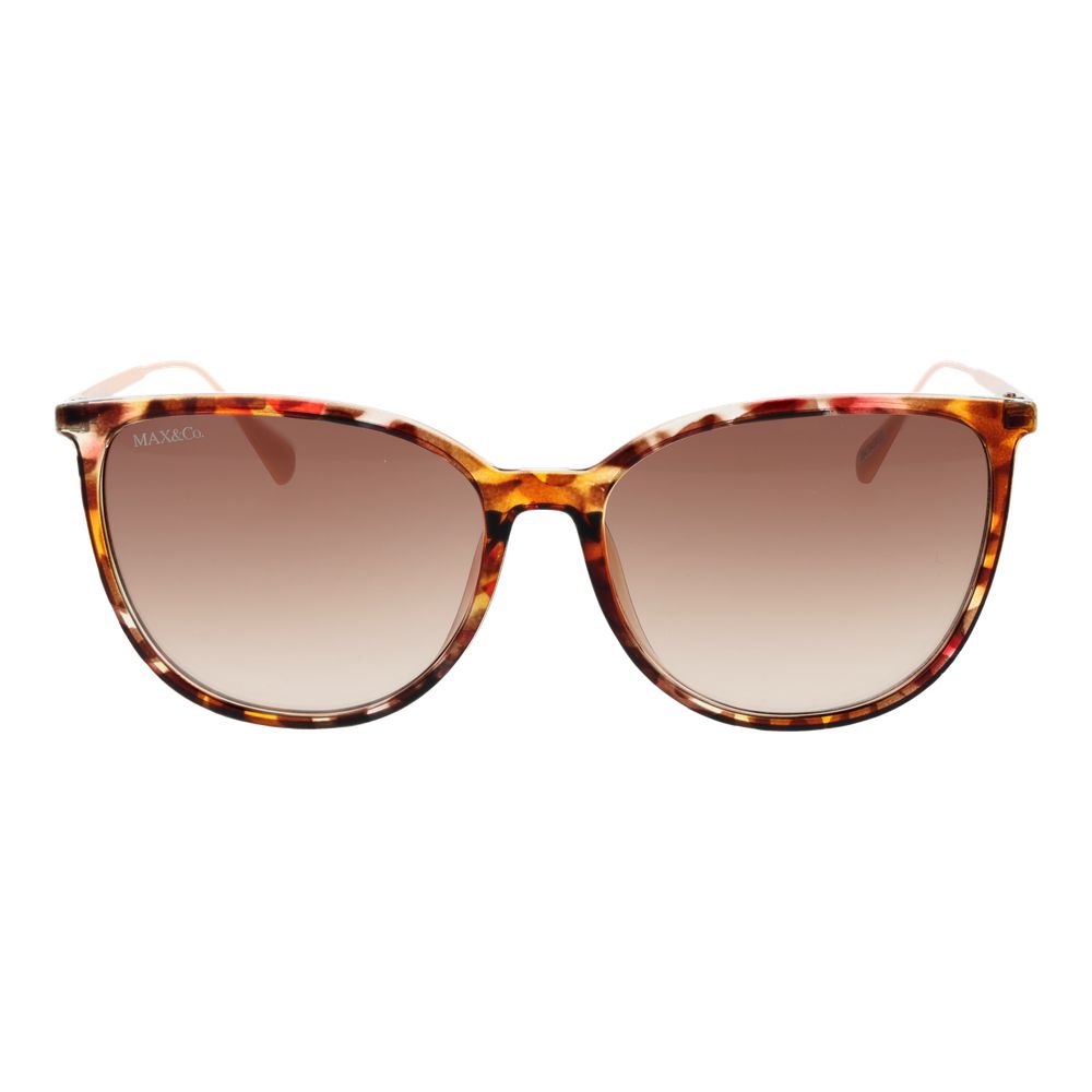 Brown Plastic Sunglasses - ventzia