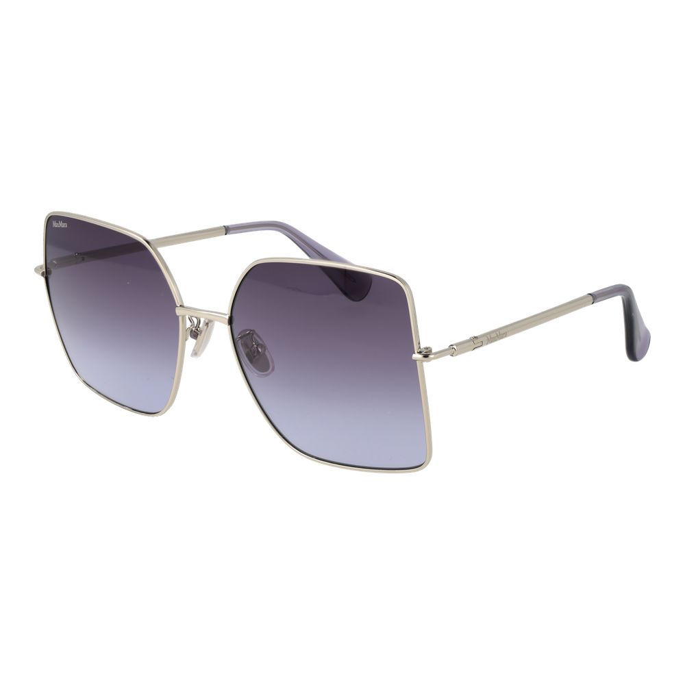 Silver Metal Sunglasses - ventzia