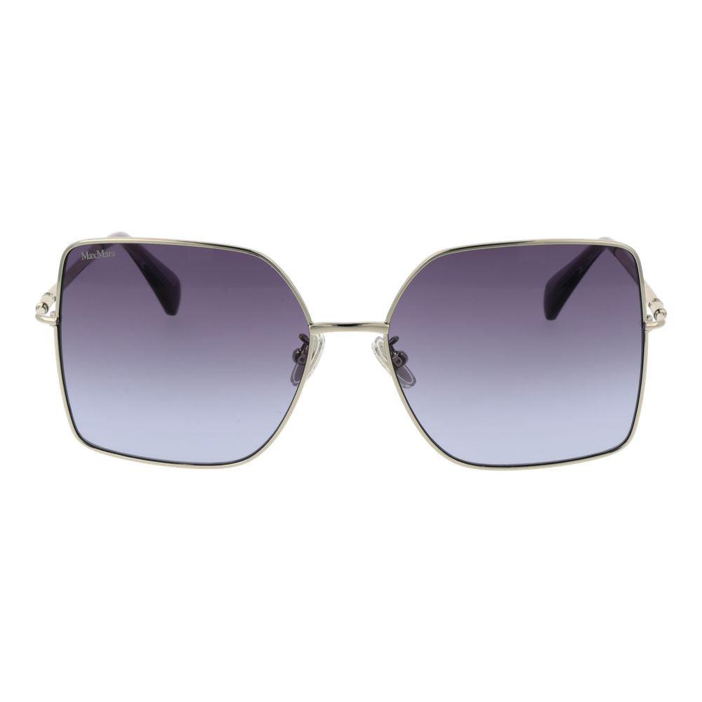 Silver Metal Sunglasses - ventzia