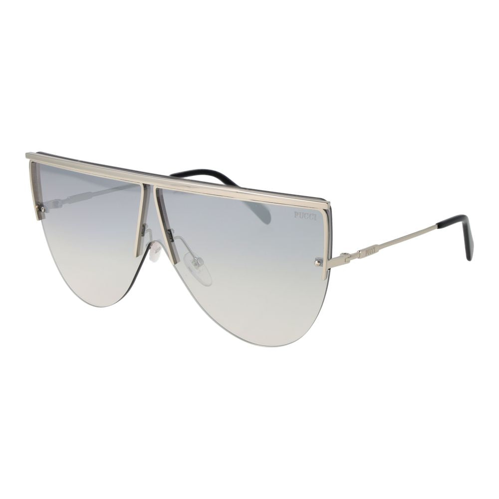 Silver Metal Sunglasses - ventzia